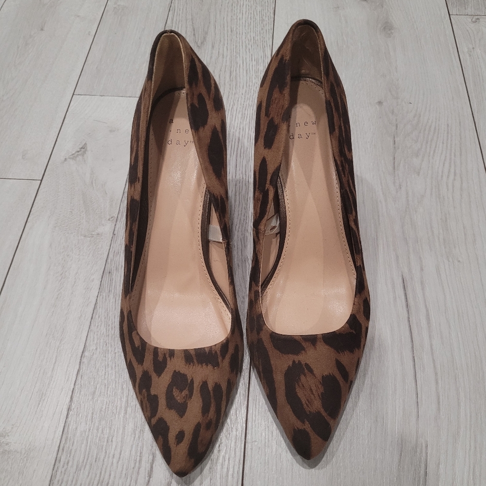 A New Day Leopard Heels